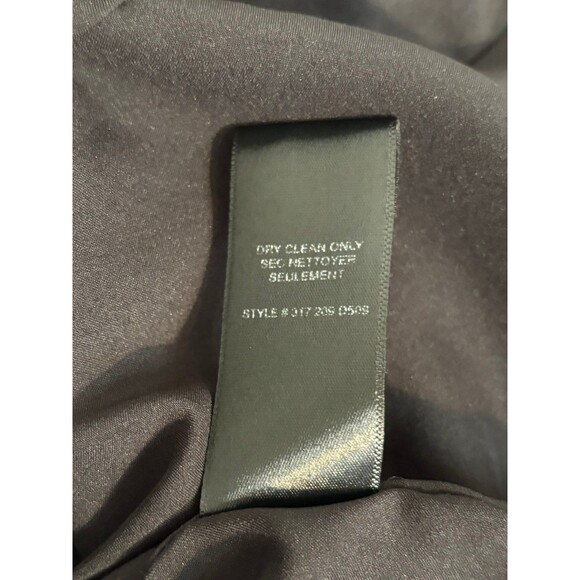 Rebecca Taylor Black size 2 dress v neck lots of ruffles - Picture 12 of 12